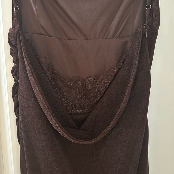 Lulu's Chocolate Brown Maxi Dress - Picture 5 of 6